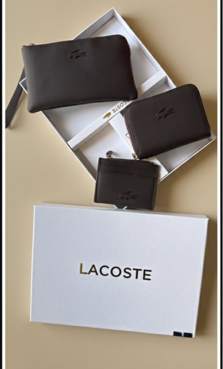 طقم جزدان Lacoste